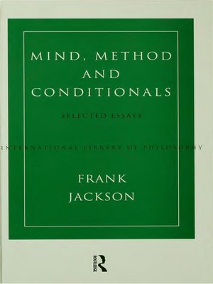cover image of Mind, Method and Conditionals